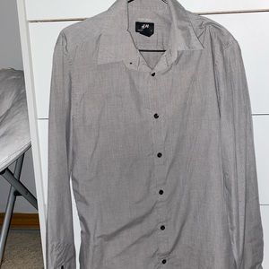 Grey dress shirt. Great condition
